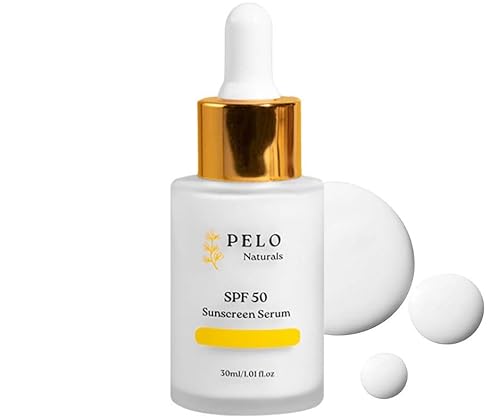 PELO Naturals Sunscreen Serum For Face SPF50, Skin Protection, Mineral ...