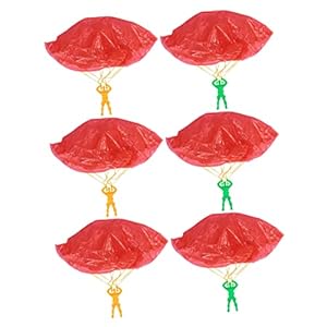 JOINPAYA Mini-Soldaten-Fallschirm 1 Satz