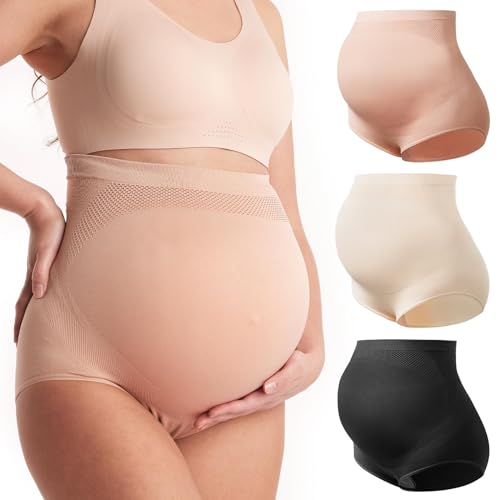 momcozy Intimo Donna Premaman Vita Alta - Morbido, Elasticizzato e