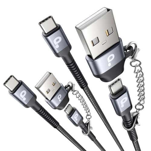 USB C Cable 10FT, USBA to USBC Cable, USBC to C Cable, 2Pack Type C Fast