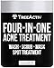 TreeActiv Four-in-One Acne Treatment | Wash, Scrub, Mask, and Spot Treatment | Exfoliating Sugar | Face or Body | Natural Sulfur Clear Skin | Bentonite | Honey Powder | Grapefruit Cleanser (4 Ounce)