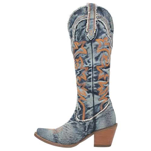 Dingo womens Texas Tornado Denim Boots3