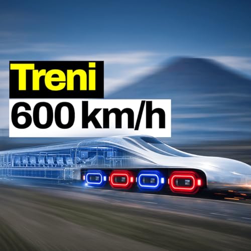346 - Il treno a levitazione magnetica che vola sopra le rotaie a 505 km/h: come funziona il Maglev Podcast By  cover art
