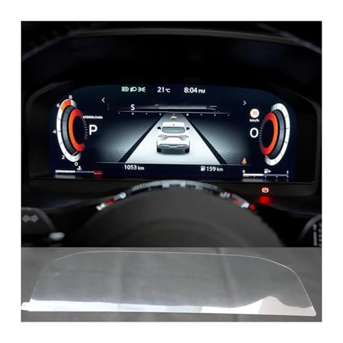 Écran verre trempé Nissan Qashqai J12 III 12,3 pouces protection tableau bord