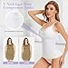 Lace Tank Tops Shapewear Cami for Women Body Shaper Tummy Control Tank Top V Neck Compression Camisoles
