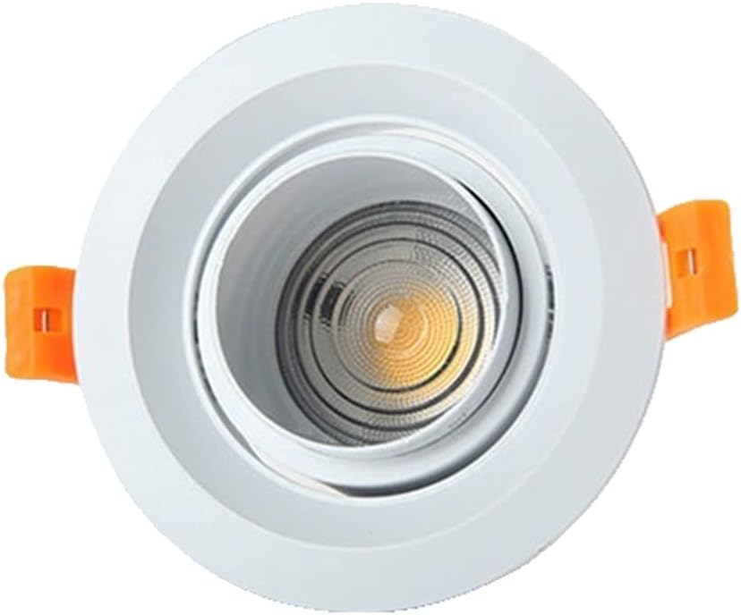 Recessed Indoor LED Adjustable Downlights Recessed Ceiling Light Round Panel Lamp - Waterproof IP44 for Hallway Stage Bathroom Bedroom Kitchen Lighting 110V-240V(Wholesale) Integrated