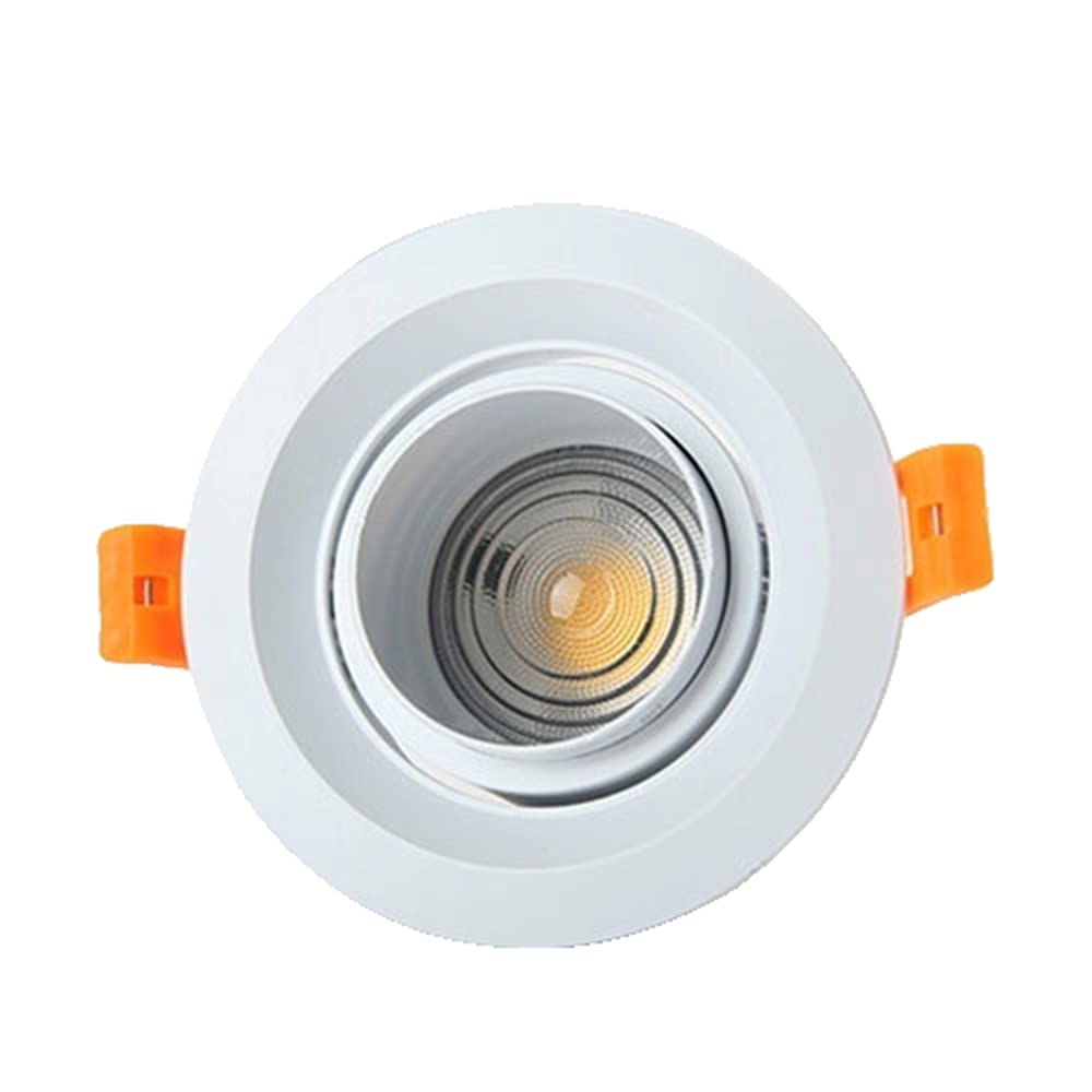 OZZKI Recessed Indoor LED Adjustable Downlights Recessed Ceiling Light Round