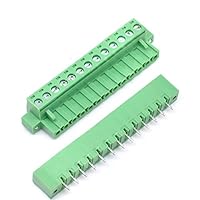 50 Pezzi Connettori A Vite PCB 2.54mm - Morsettiera Verde Per Cablaggi Elettrici - Foto 7