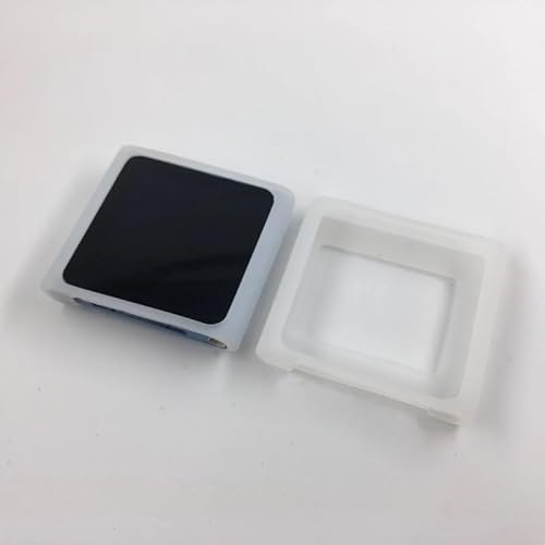 Soft Silicone Protective Skin Case Cover for iPod Nano 3 3rd 4GB 8GB (for Nano 6 Clear White)