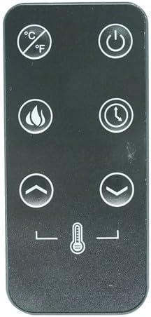 HCDZ Mando a Distancia de Repuesto para Chimenea Eléctrica Empotrable de Pared BizHomart EFW914-60F EFW914-60F EFW914-40F disponible en Yaxa Venezuela