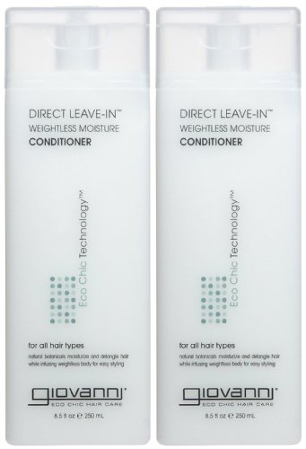 Giovanni Direct Leave In Treatment Conditioner, 8.5 oz, 2 pk