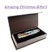ALBATROSS Pocket Knife Abalone Seashells 7'' Modern Damascus Steel Knife Cupronickel Connector Liner Lock Folding Knife Gift Box - HGDK012B