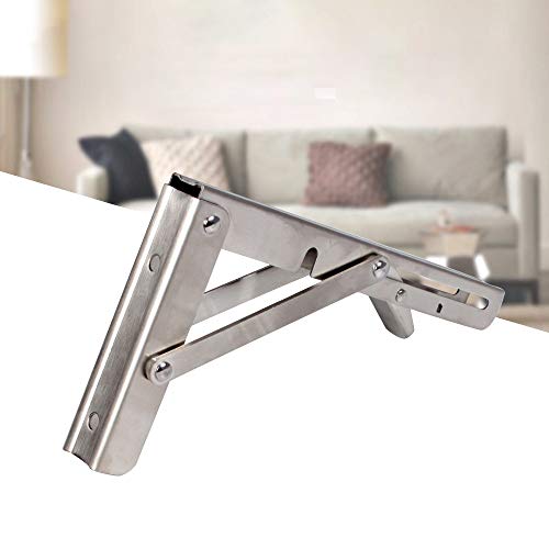 Table pliante murale : la solution gain de place en acier inoxydable durable - 6