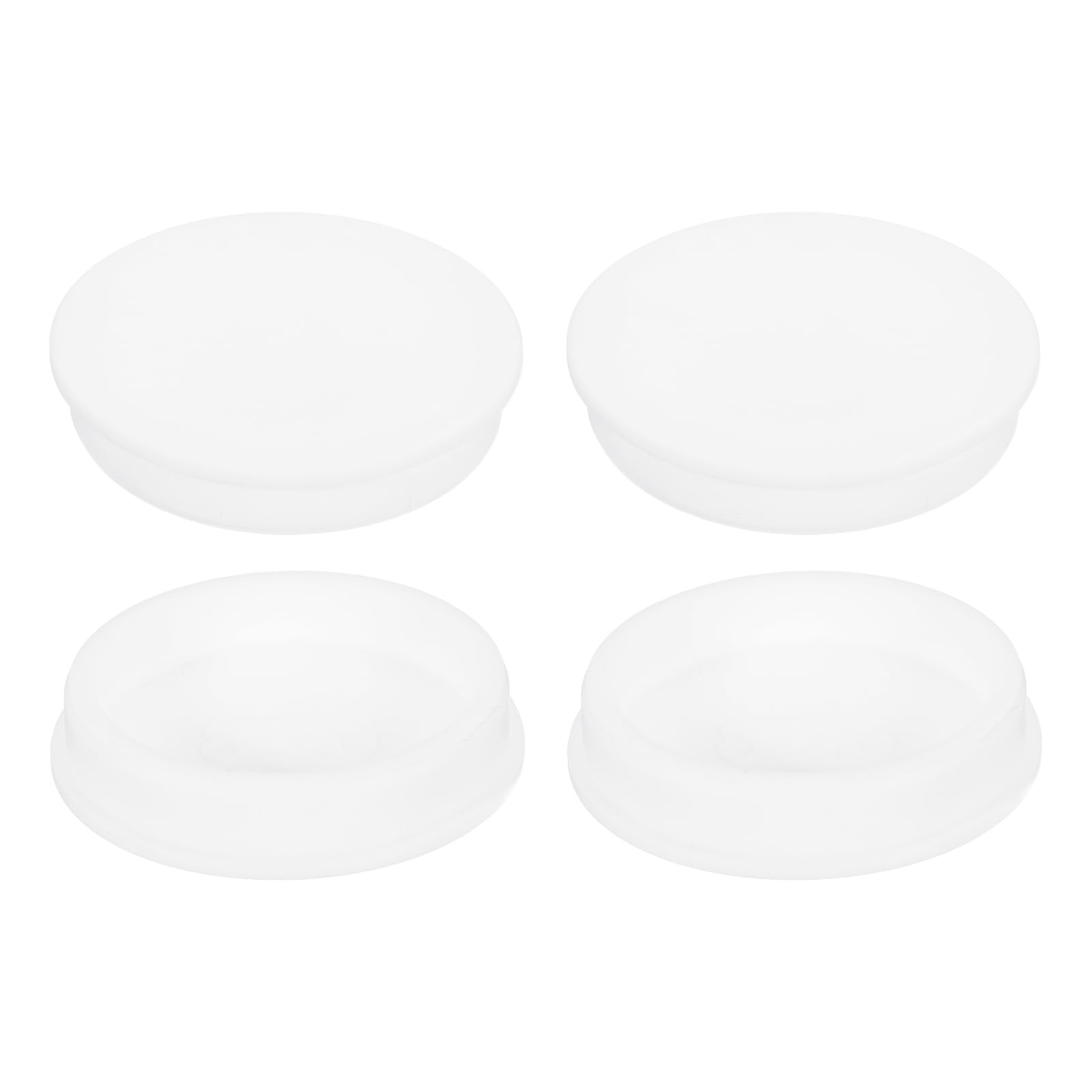 Bouchon en silicone pour trou de tuyau 83.6mm blanc | Couverture étanche type T x4