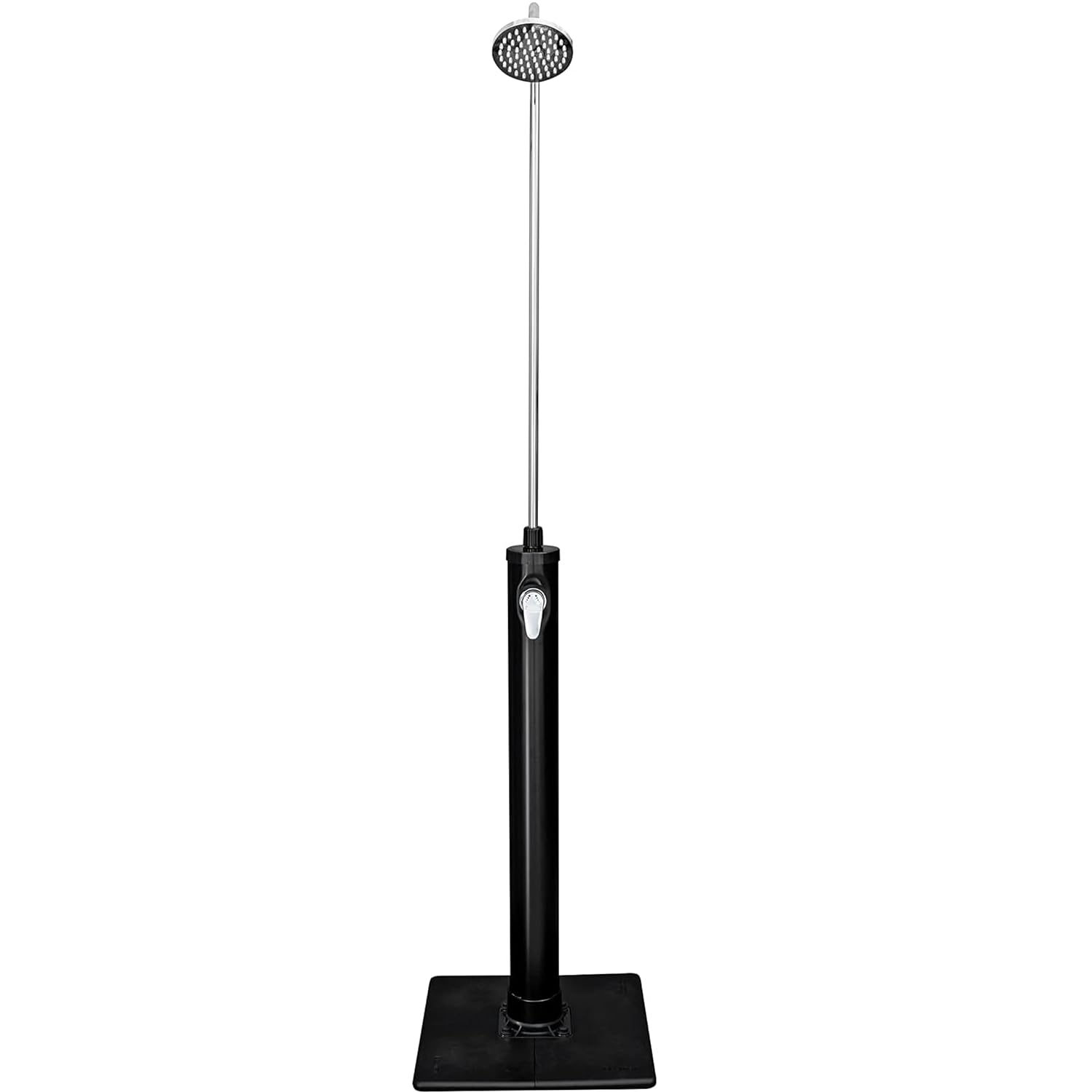 GrecoShop Doccia Solare da Giardino per Piscina 8L – Doccia Esterna con Serbatoio Riscaldato dal Sole, Temperatura Regolabile, Facile Installazione, Ideale per Outdoor, Campeggio e Terrazza