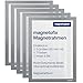 Produktbild magnetoplan 1130401 magnetofix Magnetrahmen 5 Stück, A3, grau