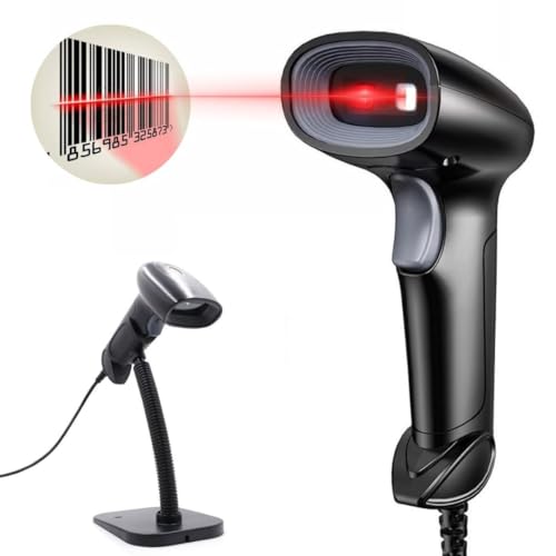 NOVAVIDA, Leitor De Código De Barras Com Fio 1d, 2d Portátil Usb