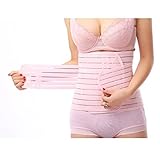 Healthcom Women's Waist Trimmer Belt Comfortable Elastic Postpartum Abdomen Recovery Belt Maternity Supports Belt Shaper Slimer Wrapper(Size:L)