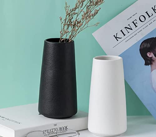 Vzmiza Luxury Ceramic Vase | Patented Design for Pampas Grass, Farmhouse, Modern Room Decor - White Flower Vase - Cosy Home Interiors Vzmiza Luxury Ceramic Vase | Patented Design for Pampas Grass, Farmhouse, Modern Room Decor - White Flower Vase - Image 7