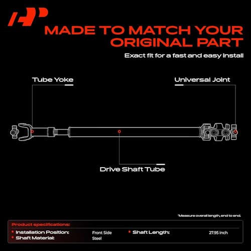 A-Premium Front Drive Shaft Driveshaft Assembly Compatible with BMW by A-Premium - Used condition - Image 3