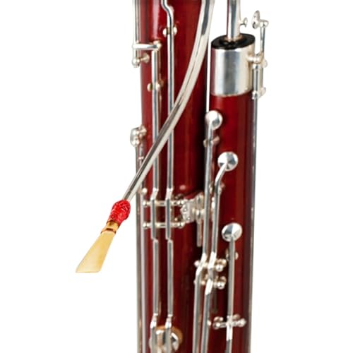 5 Stück Fagottrohr Fagottrohre Bassoon Reed mit Fagottrohr SchutzhüLlen für Studenten mittlere Härte