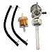 BOOSTI Petrol Tap Fuel Tap with Petrol Filter for Matrix PG 3010-F 3KW 6.5 HP Power Generator