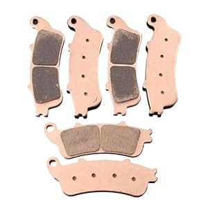 Wyoern NxSmdgs Motorrad-Bremsbeläge Kupfersinterung 5er-Set