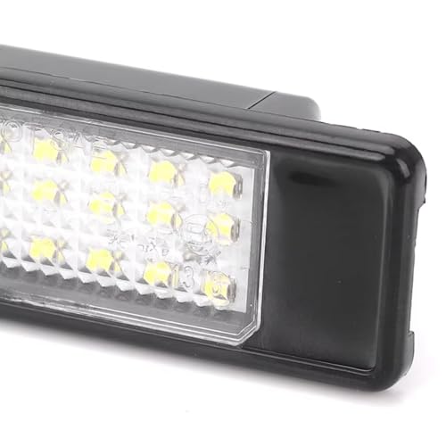 Evita multas nocturnas con la iluminación matrícula Peugeot 106 y 1007 que sustituye al foco viejo 2