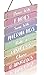 Something Unicorn - Pastel Rainbow Wall Hanging Sign for Teen Girls, Kid's Bedroom, Nursery, College Dorm, Girls Room Decor. Amazing Gift for Unicorn, Mermaid, Fairy, Rainbow Lovers,12x17 in, Rainbow