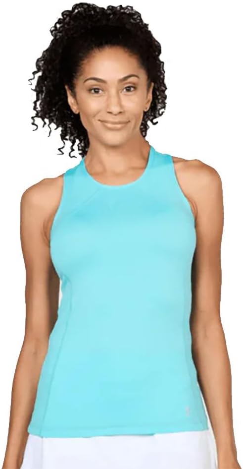 SOFIBELLA UV Colors Womens Tennis Tank Top