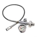 molla wp 72-250 Struttura portatile e leggera: pesa solo 427 g con struttura compatta in alluminio-rame-plastica, perfetta per subacquei, appassionati di armi ad aria compressa e tecnici all'aperto che danno priorità alla mobilità senza sacrificare la durata.