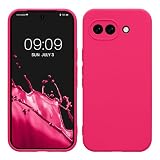 kwmobile Custodia Compatibile con Google Pixel 10a Cover - Back Case per Smartphone in Silicone TPU - Protezione Gommata - rosa shocking