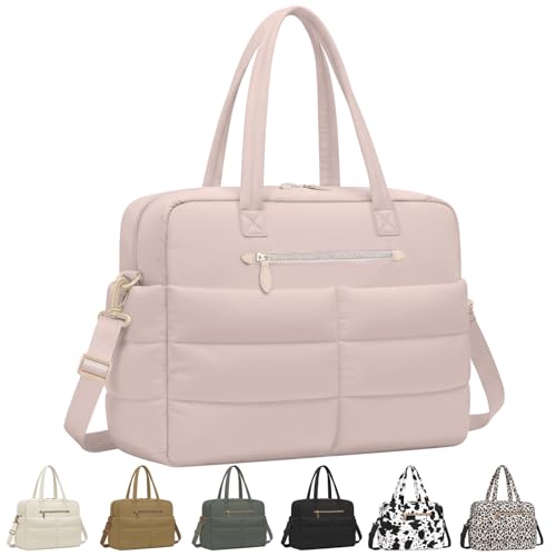 Vankor Travel Duffel Bag, Weekender, Lightweight, Pink