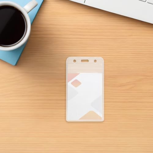 Fundas de identificación de plástico transparente para eventos 5