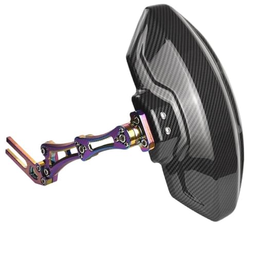 Extension d'aile moto en carbone pour garde-boue universel