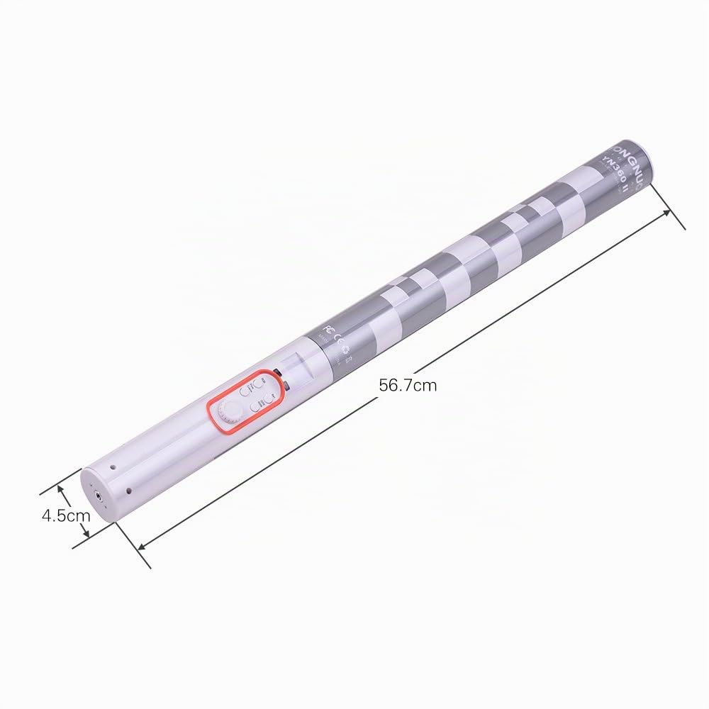 YONGNUO YN360 II YN360II Lampe vidéo LED 3200 K-5600 K RVB bicolore, IRC ≥ 95 + application + télécommande
