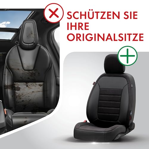 Housse de siège Bari Ford Kuga II : la solution idéale contre l'usure auto - 4