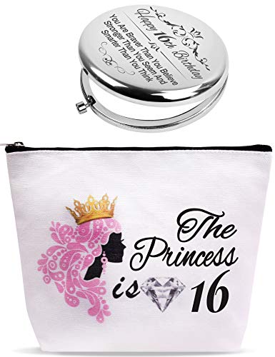 Makeup Bag with Mirror