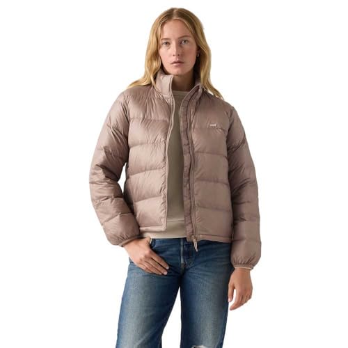 Levi's Polly Packable Dwn Jckt Tortora Grigio, grigio tortora., M