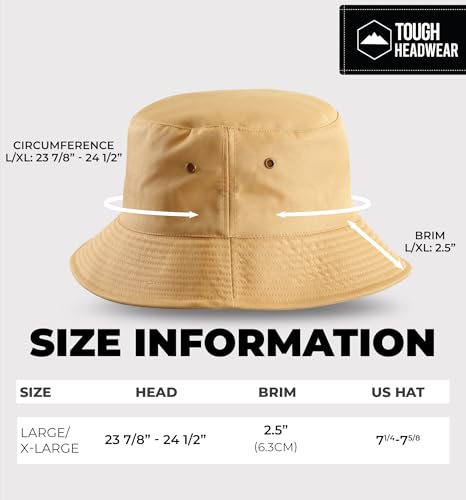 Bucket Sun Hat for Men & Women - UPF 50 UV Protection Packable Summer Fisherman Cap for Fishing, Safari, Beach & Boating