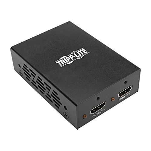 Tripp Lite 2-Port 3D HDMI Splitter HDCP 2.2, HDMI 2.0, 4K x 2K
