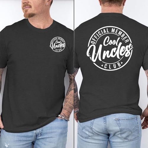 Uncle Shirts for Men Cool Uncles Club T-Shirt Uncle Tee Casual Tops2
