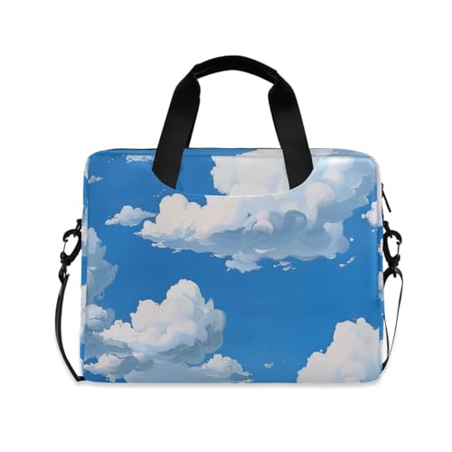 Travel Laptop Bag Handbag Portable Crossbody Messenger 15.6"