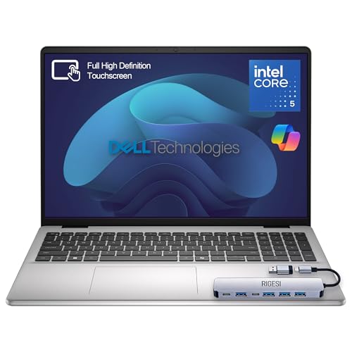 Dell Laptop 16" Core i5 120U 8GB RAM 512GB SSD Pantalla táctil miniatura 1