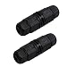 Produktbild MEIKEE Kabelverbinder Wasserdicht Verbindungsmuffe Garten Kabel Verbinder Verbindungsbox IP68 Wasserdicht Verbindungsbox für Ø1-10 mm Kabeldurchmesser 2er-Pack