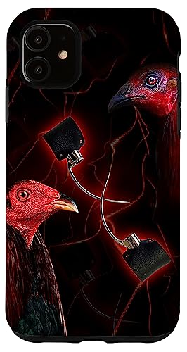 Rooster-pc-hatch for texas gamefowl Case for iPhone 11