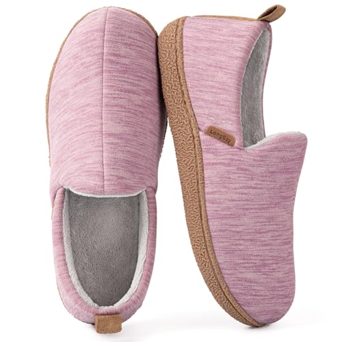 LongBay Women's Memory Foam House Shoes