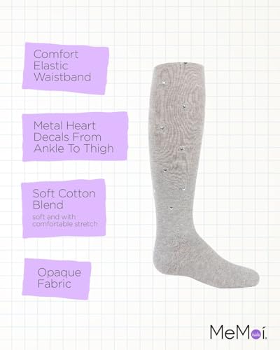 MeMoi Cool Hearts, Warm Legs Girls Cotton Blend Tights3