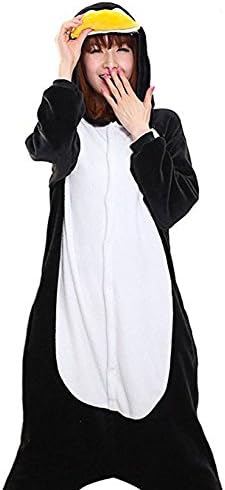 Adrinfly Unisex Penguin Onesies Adult One Piece Animal Pajamas Cosplay Costume - Image 4