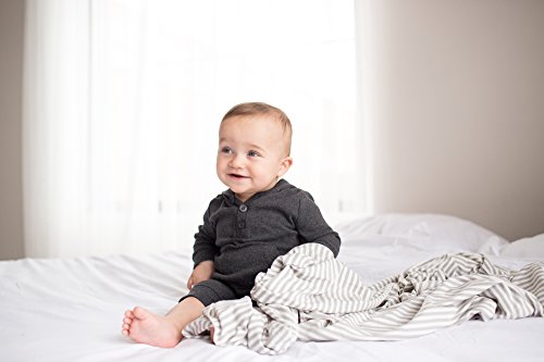Image of Copper Pearl Swaddle Blankets for Newborns | Soft Stretchy Receiving Blankets for Boys and Girls | Large 46 x 46 Inch Baby Blankets | Lightweight and Breathable Swaddles | Everest